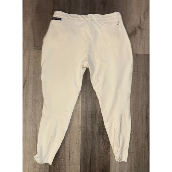 Equestrian Riding Pants Kentucky Schoeller Prestige Stretchy Sportswear White - Picture 7 of 9